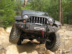 Product of Fab Fours JK07-B1850-1 Lifestyle ™ Steel Matte Powder Coated Bumper 