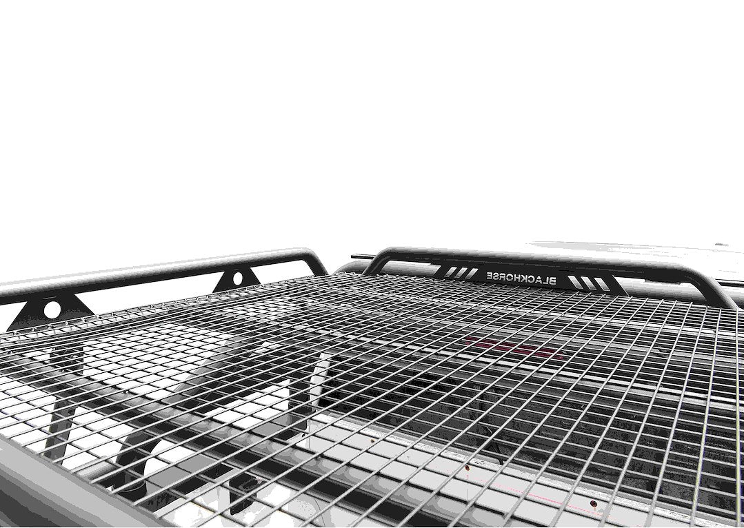 Product of Black Horse Offroad WRB-001BK Tubular Powder Coated Steel Truck Bed Bar 