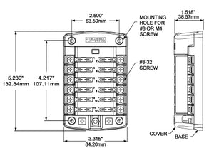 Blue Sea 5029-Bss Fuse Block||5029.Jpg||86||b6z5029bss||1638497