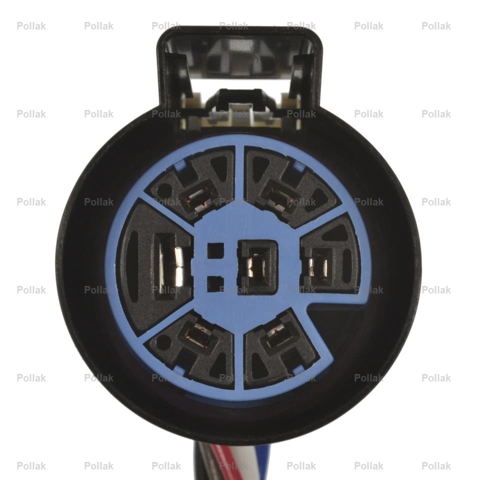 Product of Pollak 11-898 Trailer End 7 Blade Trailer Wiring Connector 