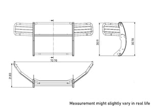 Black Horse Offroad 17fp11ma Grille Guard||17fp11ma_7.Jpg||91||blk17fp11ma||896132