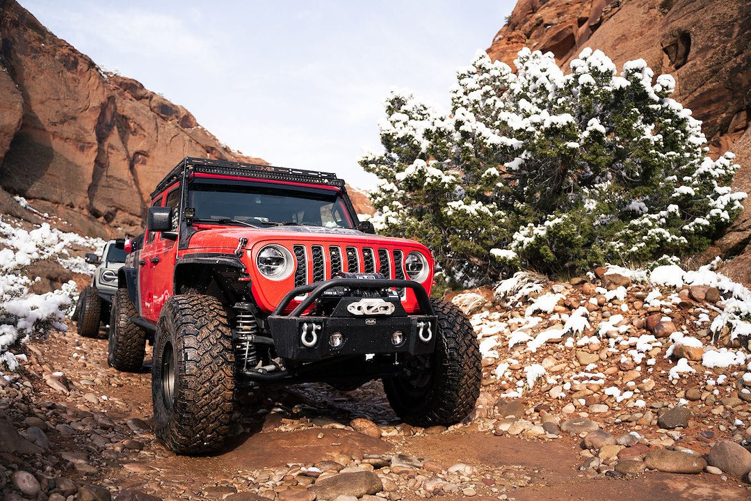 Product of DV8 Offroad FBJL-04 Steel Powder Coated Bumper 