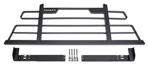 Product of TrailFX HR002B Threaded Fasteners Titanium Black Powder Coated Frame Only Headache Rack 