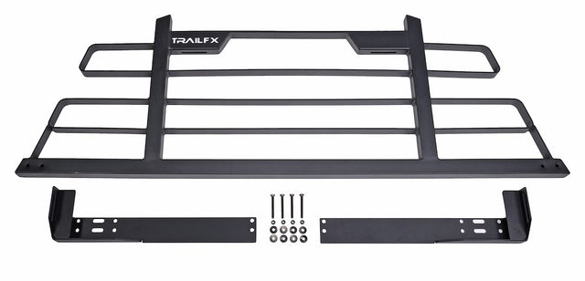 Product of TrailFX HR002B Threaded Fasteners Titanium Black Powder Coated Frame Only Headache Rack 