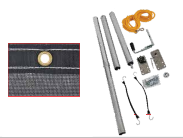 Buyers Products Dtt7018 Tarpaulin Roller Kit||||85||b83dtt7018||2006666
