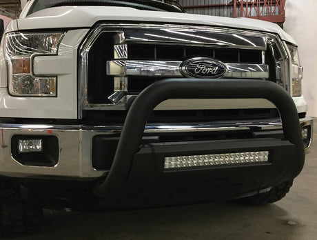 Product of TrailFX B1605B Bull Bar Black Powder Coated 3-1/2 Inch Yes with skid plate 