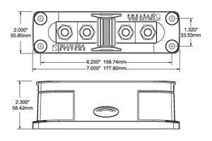Product of Blue Sea 5502-Bss Fuse Block