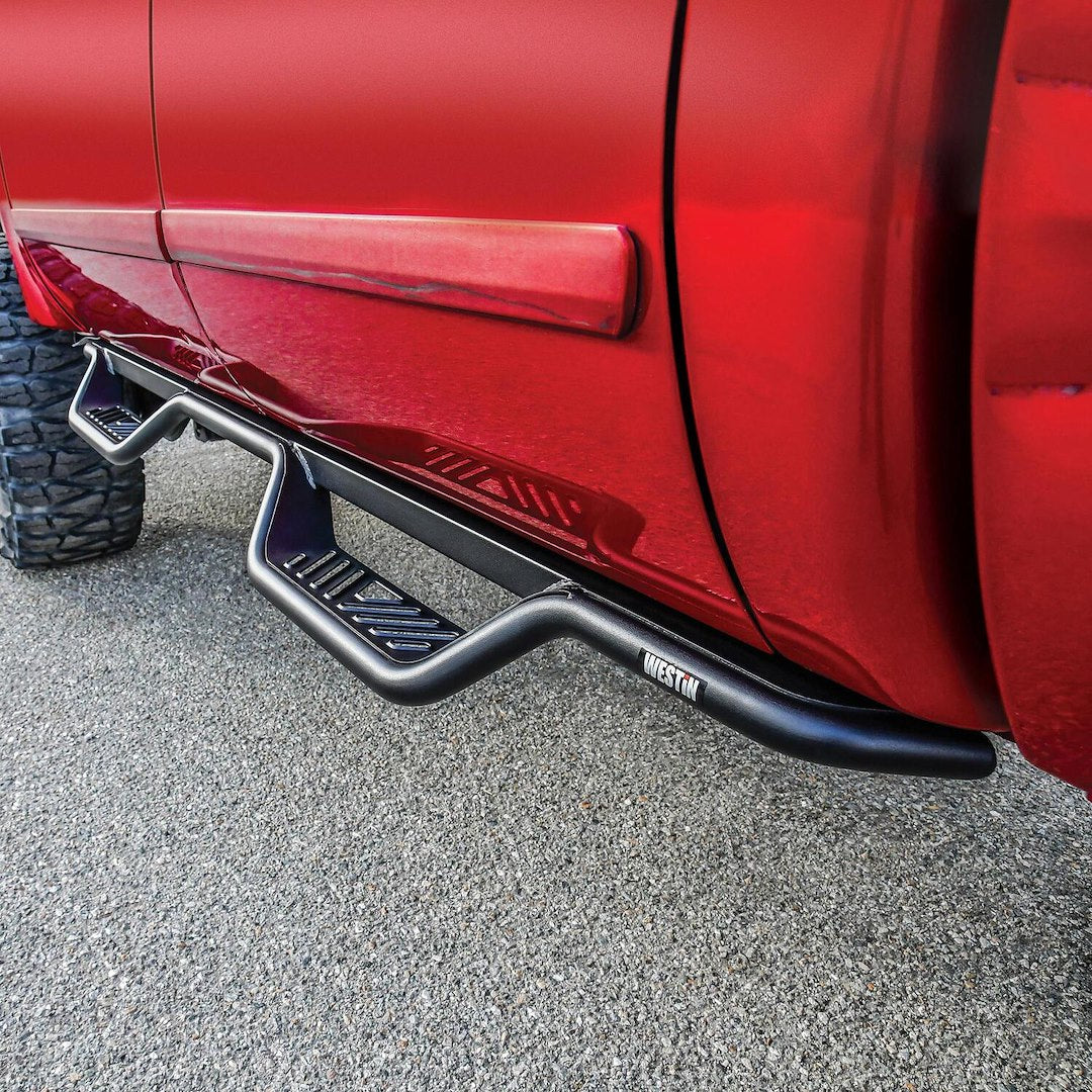 Product of Westin Automotive 20-11335 Outlaw Nerf Bar With Drop Down Steps 