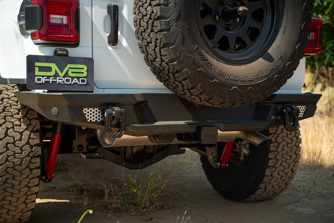 Product of DV8 Offroad RBJL-13 MTO Series Steel Powder Coated Bumper 