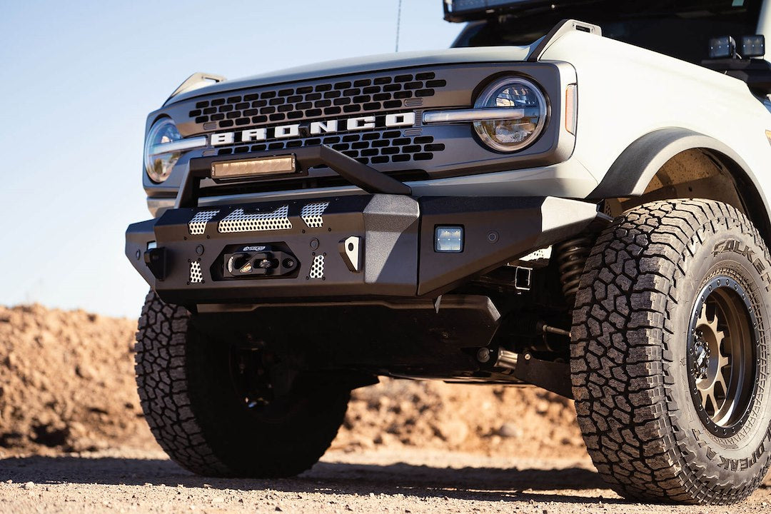 Product of DV8 Offroad FBBR-01 Steel Powder Coated Bumper 