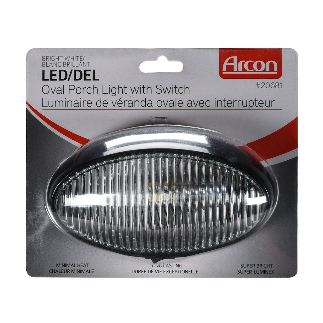 Arcon 20681 Porch Light||arc_20681_Led Oval Light_Black W-Switch_D.Jpg||88||arc20681||1132714