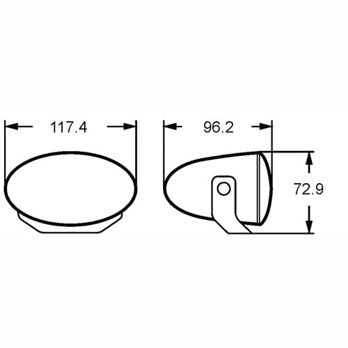 Product of Hella 008283011 Driving/ Fog Light 
