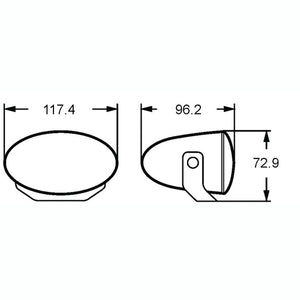 Product of Hella 008283011 Driving/ Fog Light 