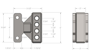 Bulletproof Hitches Weightdist Weight Distribution Hitch Bracket||||87||bphweightdist||2008440