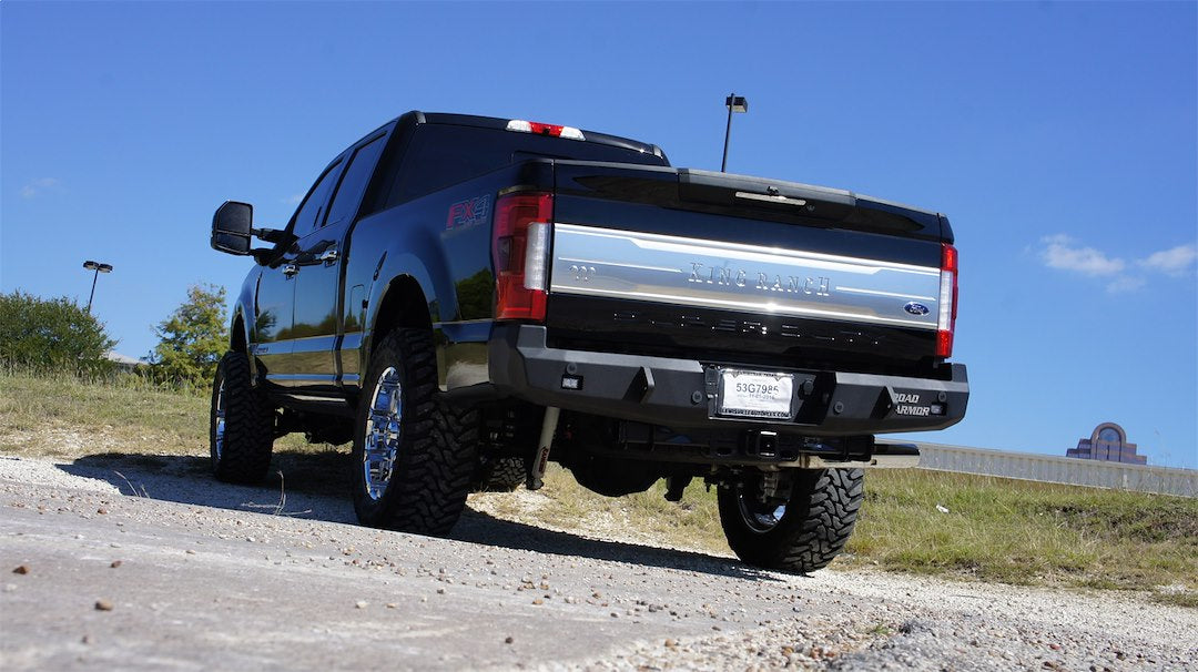 Product of Road Armor 617RRB Stealth Steel Satin Powder Coated Bumper 