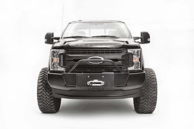 Product of Fab Fours FS17-N4160-1 Fixed Front Bumper Mount Winch Mount for Up To 16500 Pound Winch 