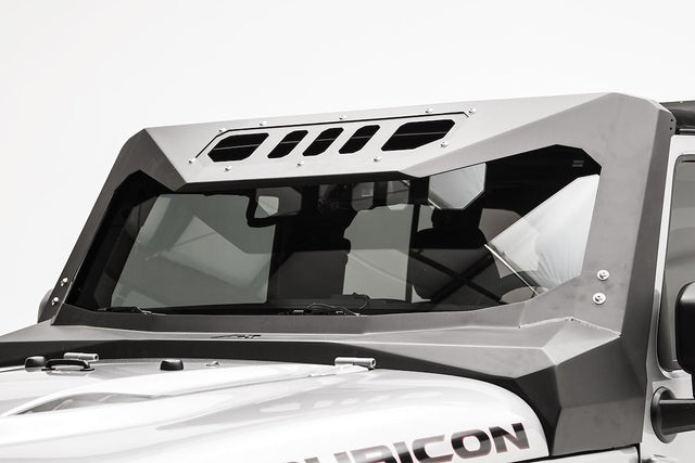 Product of Fab Fours JK3020-1 Steel Yes Windshield Frame Cover 