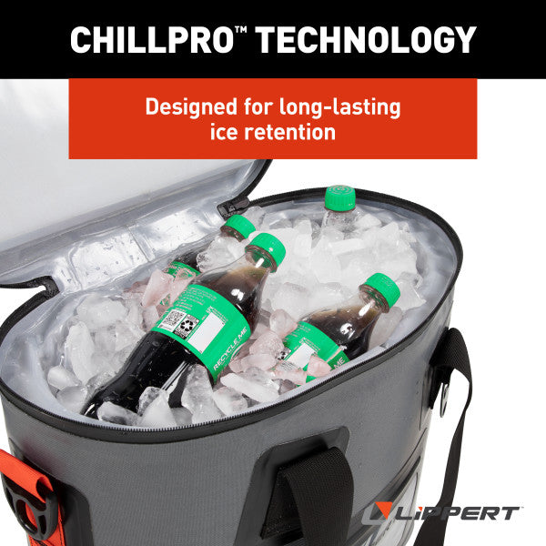 Product of Lippert Components Adventure Pro Beverage Cooler 22.5 Quart 2021099913 