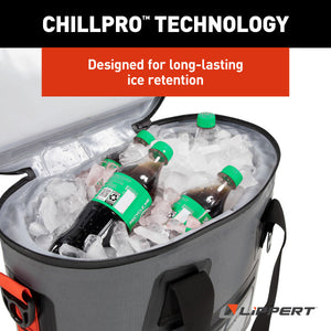 Product of Lippert Components Adventure Pro Beverage Cooler 22.5 Quart 2021099913 