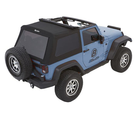 Product of Bestop 54922-17 Fastback Top Black Fabric Soft Top 