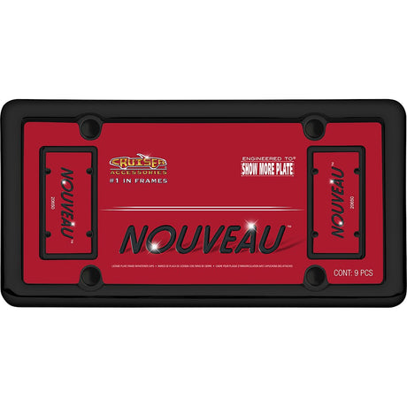Cruiser 20650 License Plate Frame||20650_P01-Nouveau_Black-Inpack.Jpg||86||c3420650||954931
