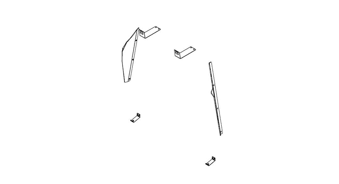 Havis Inc. P-Mfk-13 Bulkhead Divider Mounting Hardware||p-Mfk-13_4.Jpg||89||h84pmfk13||2254192