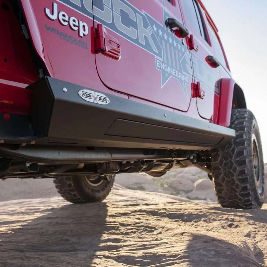 Product of Rockslide Engineering AX-SP-300-JL4  Rocker Panel Guard 