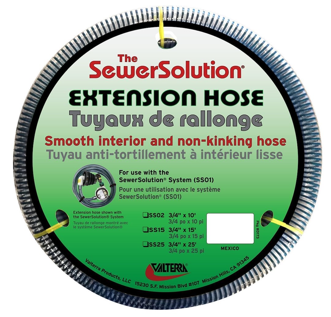 Product of Valterra SS25 25 Feet Clear Sewer Hose No 