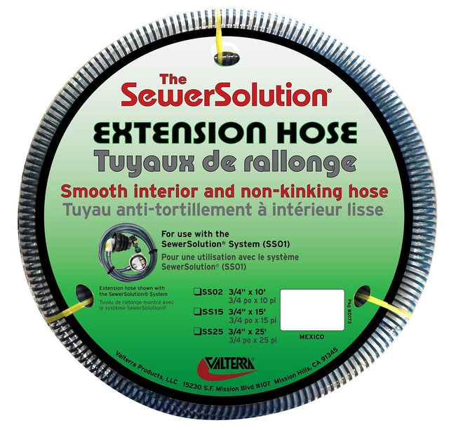 Product of Valterra SS25 25 Feet Clear Sewer Hose No 