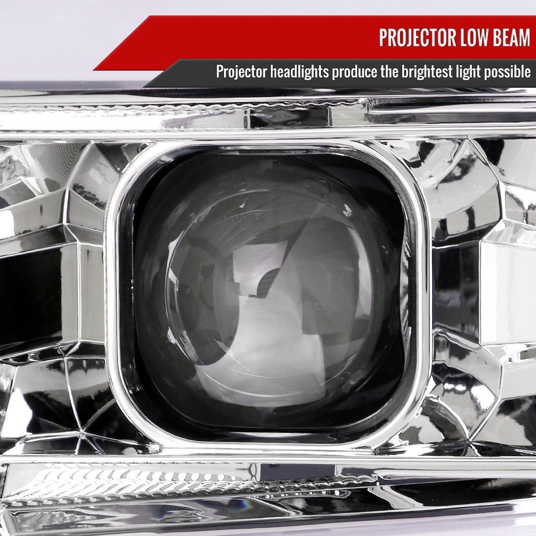 Spec-D Tuning 2lhp-Siv1525-Sq-Tm Headlight Assembly||2lhp-Siv1525-Sq-Tm_2.Jpg||87||sdtiv1525sqtm||1701070