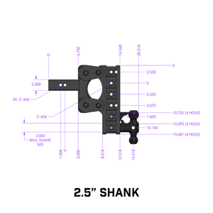 Gen-Y Hitch Gh-1224 Trailer Hitch Ball Mount||gh-1224_4.Png||89||gyhgh1224||882326