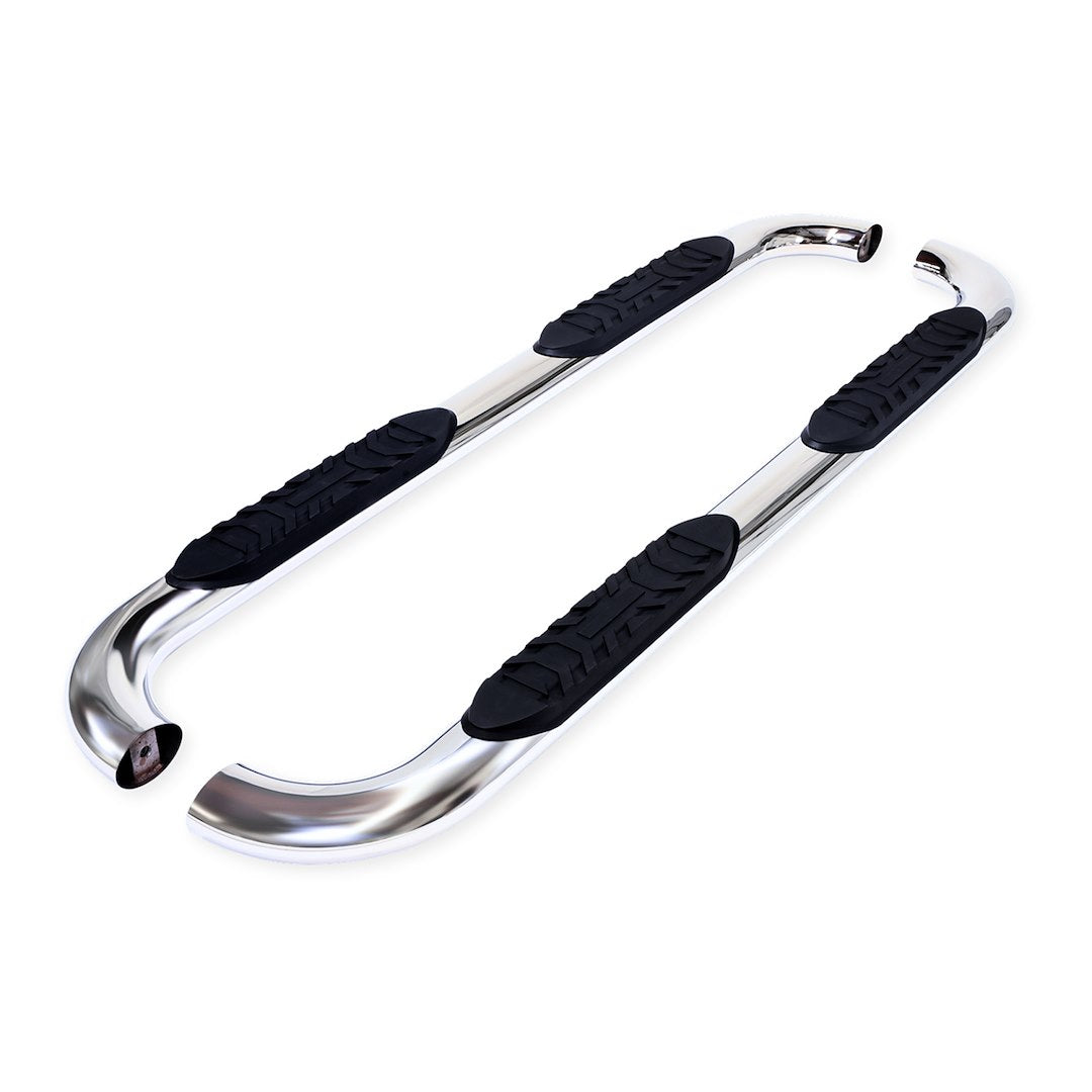 Product of TrailFX A1008S TFX 4" Oval Tube Side Steps Nerf Bar With Surface Steps 