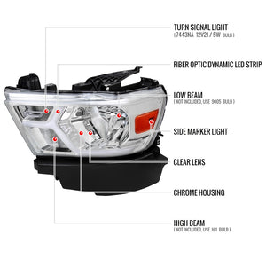Product of Spec-D Tuning 2lh-Ram1915-G3-Rs Headlight Assembly