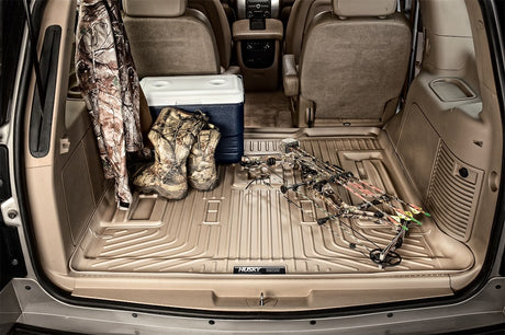 Product of Husky Liner 25231 Black Thermoplastic Olefin (TPO) Behind 3rd Row Seat Cargo Area Liner 