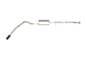 Product of Advanced FLOW Engineering 49-43125-B Apollo GT Cat-Back System Single Exhaust System Kit 