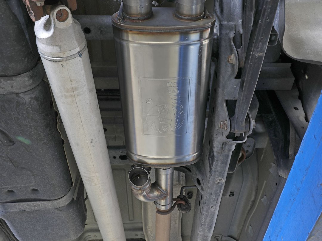 Product of Advanced FLOW Engineering 49-32083-B Gemini XV Cat-Back System Single Exhaust System Kit 