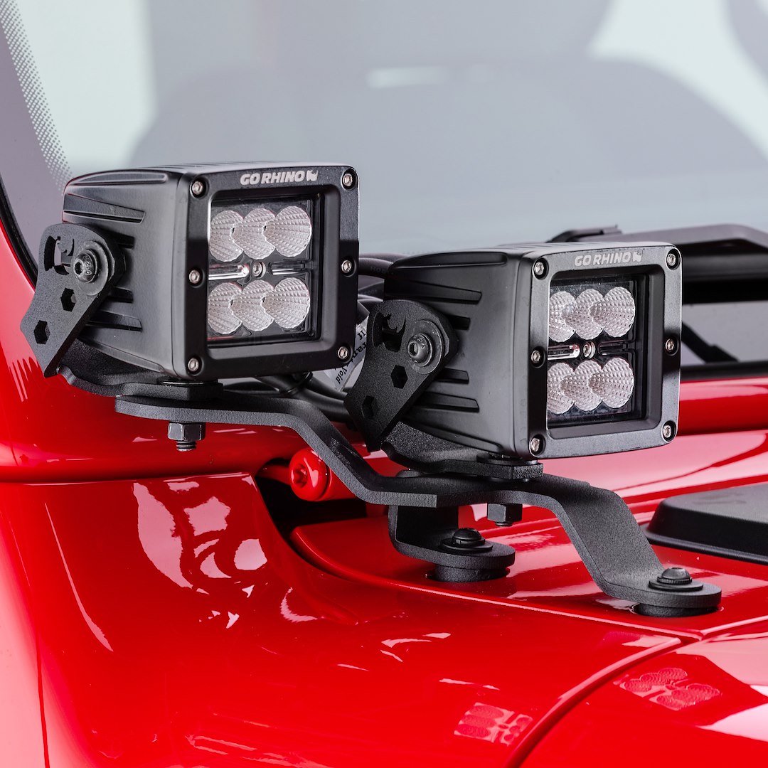 Product of Go Rhino 730231t Driving/ Fog Light Mounting Bracket