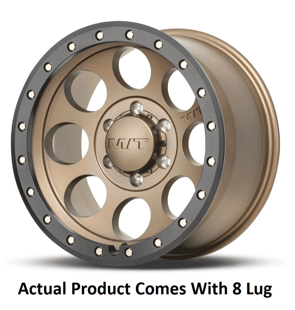 Mickey Thompson Wheel 226100372 Wheel||classic-Pro-Satin Bronze With Black Simulated Beadlock Ring_8 Lug_2.Jpg||87||m53274503||2333475