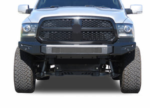 Product of Black Horse Offroad AFB-RA14-BU Armour II Steel Matte Powder Coated Bumper 