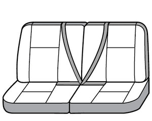 Product of Covercraft SS8529PCGY SeatSaver® Gray Polycotton Seat Cover 