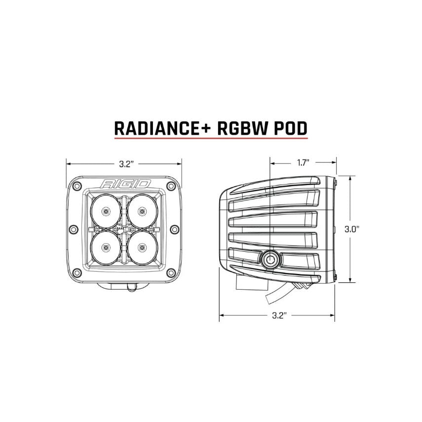 Product of Rigid Lighting 202053 Driving/ Fog Light 