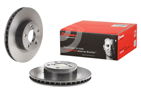 Product of Brembo 09567311C02 Vented 1 Piece Brake Rotor 