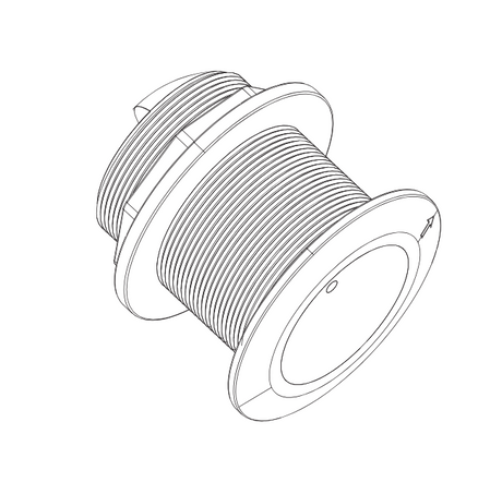 Echonautics Bt87m1kw-12 Transducer||bt87m1kw_Dia.Png||86||stxbt87m1kw12||1725568