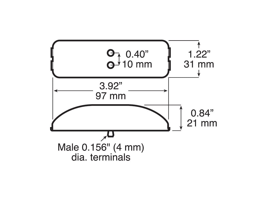 Peterson Mfg. V161ka Clearance Light||prnv161ka_1.Jpg||86||p6jv161ka||2218097