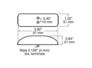 Peterson Mfg. V161ka Clearance Light||prnv161ka_1.Jpg||86||p6jv161ka||2218097