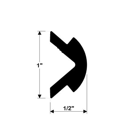 Product of Taco V12-0303bka50-1 Boat Rub Rail Insert