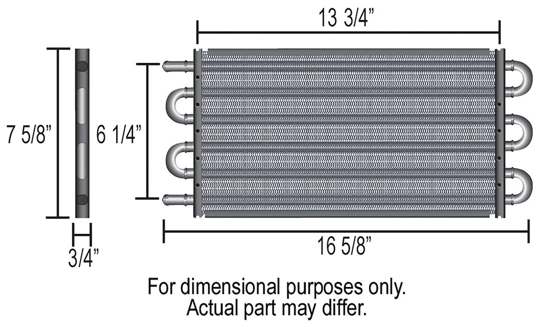 Product of Derale 15502 Fluid Cooler
