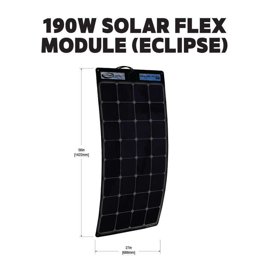 Product of Go Power Gp-Eclie-Flex-190 Solar Kit