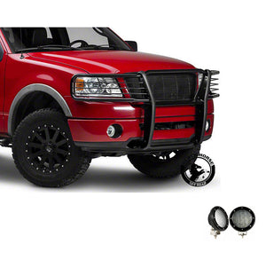 Product of Black Horse Offroad 17FP28MA-PLFB Grille Guard  
