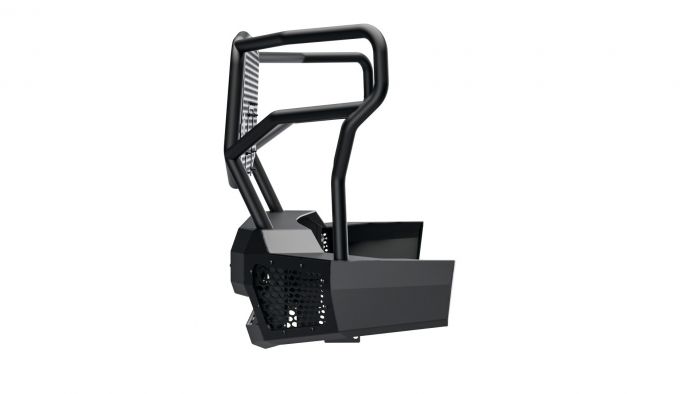 Product of Ranch Hand MFC201BM1 Midnight Series Steel Matte Bumper 